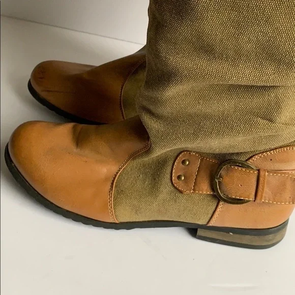 Rue 21 Amira brown boots shoes M 7/8 - Picture 4 of 12